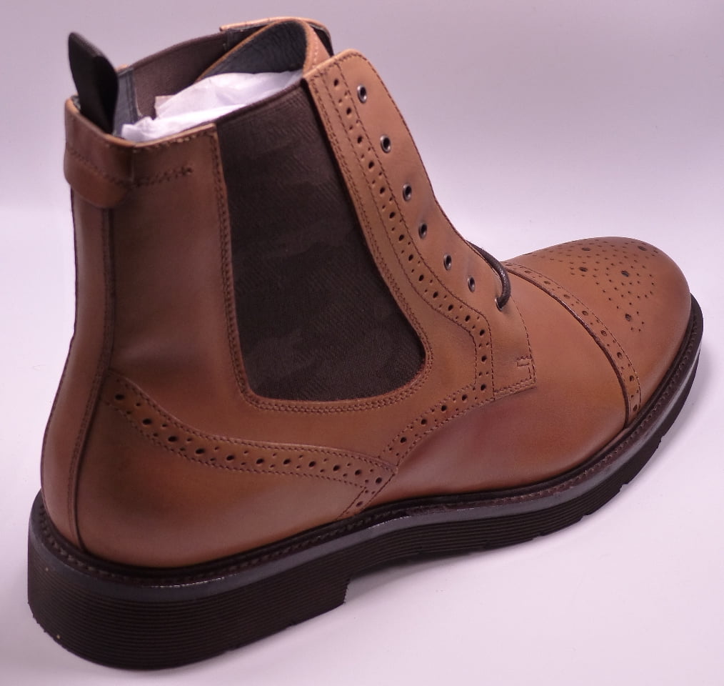 johnston and murphy warner cap toe boot