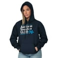 thumbnail image 3 of Autism Touches Us All Puzzle Piece Hoodie Sweatshirt Women Men Brisco Brands M, 3 of 6