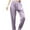 Purple, variant on ZZwxWA Drawstring Harem Pants for Women Elastic Waist Running Pants Breathable Loose Yoga Pants Workout Pants Athletic Sale
