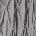 thumbnail image 2 of NixiYa Farmhouse Shower Curtain Grey Fabric Shower Curtain for Bathroom Decor Chic Style 72" x 72", 2 of 6