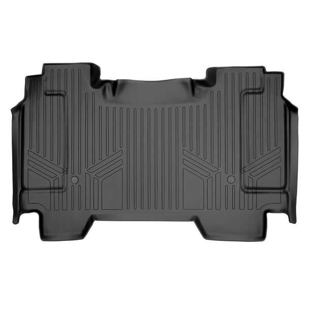Smartliner 2019 Ram 1500 Crew Cab Custom Floor Mats Liner 2nd Row Black