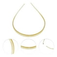 thumbnail image 3 of Unique Bargains 1 Pc Cute U-Shaped Headbands for Women Transparent Yellow Green, 3 of 6