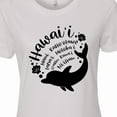 thumbnail image 4 of Inktastic Hawaii Islands with Dolphin Women's T-Shirt, 4 of 5