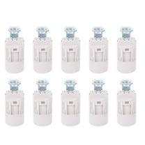 HONMEET Plastic Lamp Bulb Holder, Simple Design, , Light Socket for Home and Office Lighting