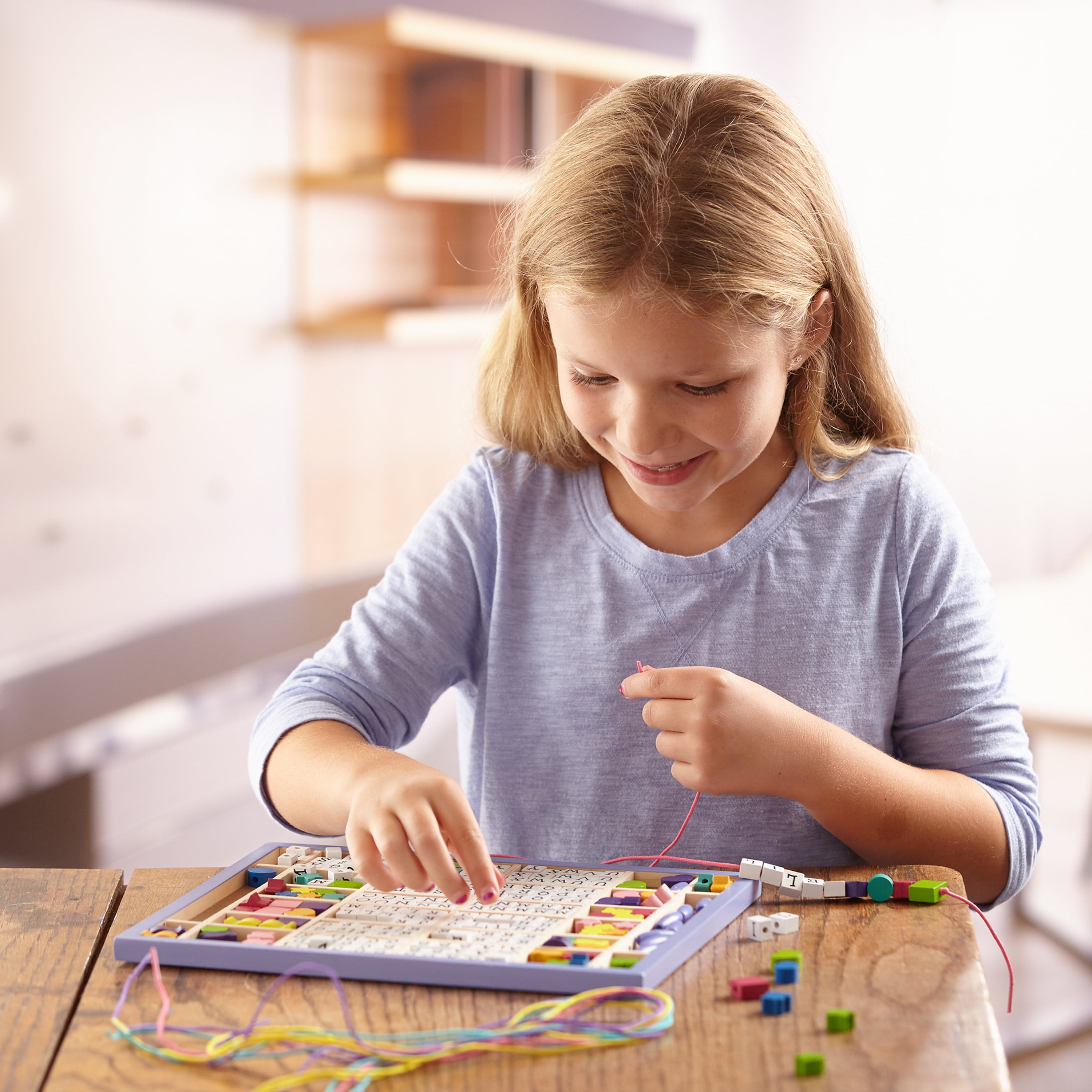 Glitter Alphabet Letter Beads by Melissa Anne