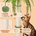 thumbnail image 3 of Poste Rascador Honcet Beige Alto 42 Pulgadas Duradero para Gatos de Interior Grandes, 3 of 7