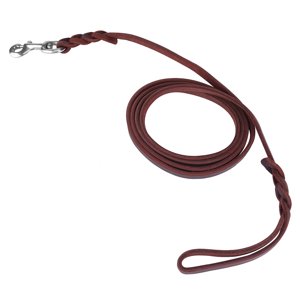 3Types Pet Dog  Leash Dark Brown Dog Leather Leash Dog  Rope, Sturdy Dog Belt Dog Training Leash, Braided Design Dog Training Leash Leather Dog  Rope Dog Leather Leash, Dog