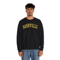 thumbnail image 5 of Nashville Sweatshirt Gifts Crew Neck Shirt Long Sleeve Unisex, 5 of 7