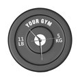 thumbnail image 4 of Reloj de pared con barra, reloj decorativo, Fitness, único, silencioso, culturismo, colgante, reloj de gimnasio, redondo, para el hogar, dormitorio,, 4 of 8
