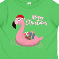 thumbnail image 4 of Inktastic Flamingo Merry Christmas Boys or Girls Toddler T-Shirt, 4 of 5