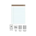 thumbnail image 3 of Staples Notepads 8.5" x 11.75" Narrow White 50 Sh./Pad 12 Pads/PK (21675) TR58187/21675, 3 of 8