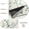 thumbnail image 6 of Green Botanical Round Area Rug 5 FT, Non Slip Bedroom Rugs, Spring Summer Birds Watercolor Washable Soft Circular Carpet Non-Shedding Floor Mat for Kitchen Dining Room Foyer Balcony Dorm, 6 of 8