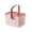 Pink, variant on LWVITH Shower Caddy for Dorm Bathroom, Plastic Handled Shower Basket for College Students, Toiletry Organizer for Bathroom Vanity, Bathroom Storage Basket for Soap Shampoo,Shower Tote for Gym Locker