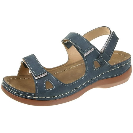 

Womens Walking Sandals – Comfortable Stylish Athletic Sandals with Arch Support for Hiking Outdoors Travel Sports