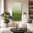 thumbnail image 2 of Canvas Wall Art, Sage Green Ombre Framed Canvas Prints for Bedroom Dining Room, Modern Abstract Art Ocean Oil Painting Gallery Wrapped Wall Decor for Home Office, Gifts, 20"x40" Ship Next Day, 2 of 9