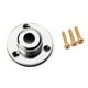 thumbnail image 2 of EeaseMX Placa de conector de botón de correa con pasador de extremo y arandela para guitarra acústica y más (cromada), 2 of 7