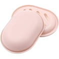 thumbnail image 5 of CoreLiving Soap Dish with Drainer and Double Compartment, Plastic Shower Soap Holder Container for Bathroom and Bathtub, 2-Pack Pinkn, 5 of 7