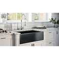 thumbnail image 3 of Ruvati 33 x 20 inch Fireclay Reversible Apron-Front Kitchen Sink Single Bowl, 3 of 12