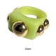thumbnail image 2 of Qarigey Anillos llamativos de moda para mujer - Anillos gruesos arcílicos Anillo de dedo de regalo para mujer llamativo y atrevido Ropa, zapatos y accesorios Miscelánea verde, 2 of 6