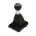 thumbnail image 1 of Perillas de cambio manual de 6 velocidades Unique Bargains con cubierta - Perilla de palanca de cambios - para Audi A3 2010-2013 de cuero sintético 1 pieza, 1 of 6