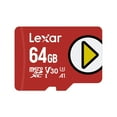 thumbnail image 1 of Carte UHS-I Lexar 64 Go PLAY microSDXC, 1 of 8