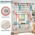 thumbnail image 3 of Yayeee Window Curtains Set of 2 for Living Room Light Filtering 63"x42", Watercolor Butterflies, 3 of 7