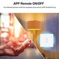 thumbnail image 2 of Wifi Smart Wall Touch Switch 2-Piece Glass Panel Mobile App Doodle/Touch Control Timer No Hub Required Compatible with Google Home/Nest and Amazon Alexa, 2 of 8