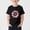 Black, variant on NAISIBABY Boys Short Sleeve Tee, Floral Graphic Crewneck Soft Casual Summer Trendy Active T-Shirt White Size 12