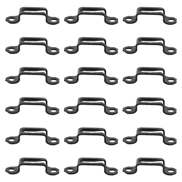Raindrops 100Pcs Full Open Furniture Connector Kit Black Invisible Fasteners for Home Furniture