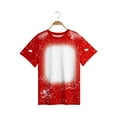 thumbnail image 2 of B91xZ T-Shirt Fille 2024 Manches Courtes Col Polo Uniforme Scolaire, Rouge 10-11 Ans, 2 of 3