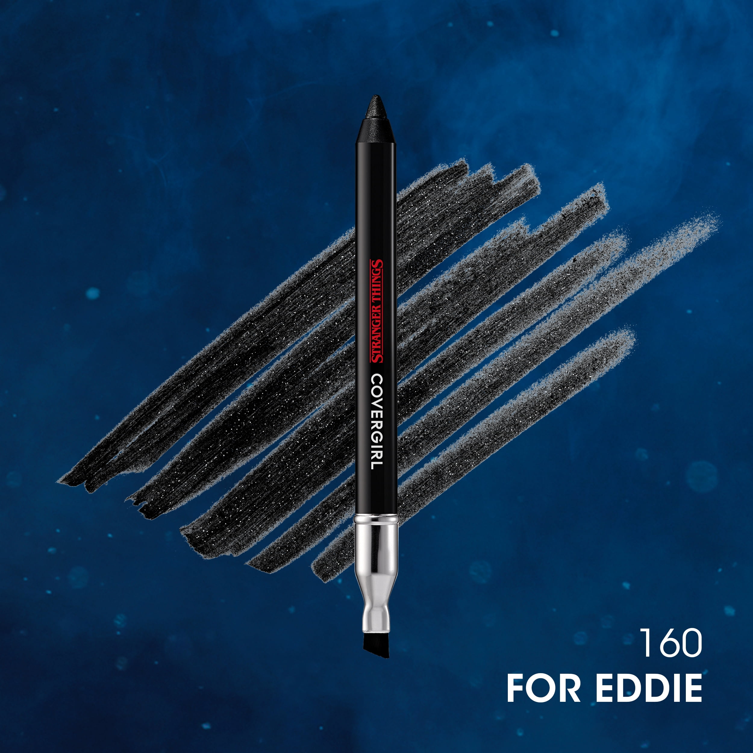 COVERGIRL x STRANGER THINGS UpsEYE Down Kohl Eyeliner, 160 For Eddie, 0.03 oz