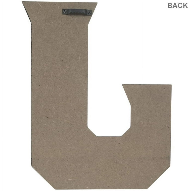 Cardboard Letter J