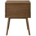 thumbnail image 3 of Modà Modern Contemporary Urban Design Bedroom Nightstand, Brown, Wood, 3 of 5