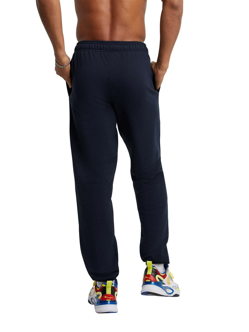 Champion Men's Powerblend Fleece Sweatpants, Relaxed Bottom, up to