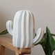 thumbnail image 4 of 2 uds. de adornos de de cerámica, escultura creativa para decoración del hogar Soledad Decoraciones de cactus, 4 of 7