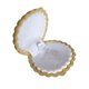 thumbnail image 1 of Caja de joyería con forma de concha, fiesta de compromiso, anillo de boda, pendientes, almacenamiento, caja de regalo, contenedor de exhibición Ropa, zapatos y accesorios Miscelánea Amarillo Minnieouse AP016026-04, 1 of 6
