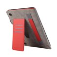 thumbnail image 3 of ELEHOLD Flip Leather Case for Samsung Tab S6 Lite 10.4" (2019) Premium Leather with Card Holders Magnetic Closure Non-Slip Wristband Kickstand Function Shockproof Protective Case, red, 3 of 6