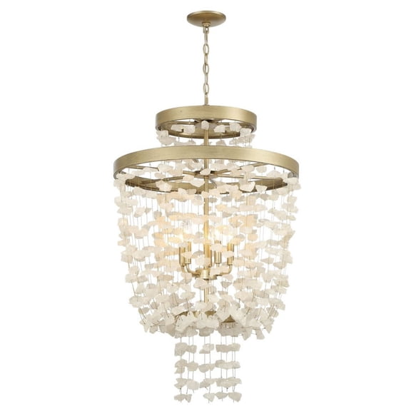 N6895-898-Minka Metropolitan-Stonybrook - 5 Light Pendant-37.5 Inches Tall and 24 Inches Wide