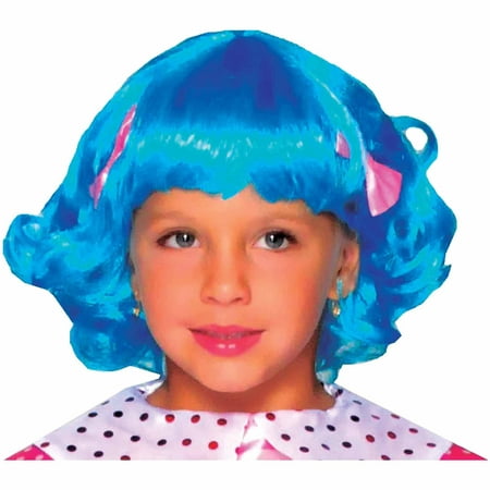 Blue Lalaloopsy Rosy Bumps Wig Child Halloween Costume