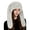 Gray, variant on Women Furry Bunny Ear Hat Winter Warm Plush Earflap Beanie Windproof Cap
