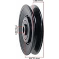 thumbnail image 2 of Durable Nylon Bearing Pulley Wheel, Universal Design for Enhanced Flexibility in Home Gym & Garage Door Applications (4 Pieces), 2 of 5