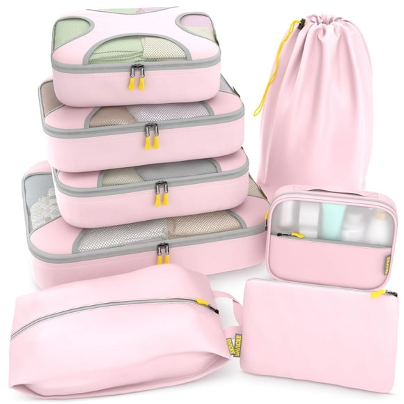 Set Shacke de 8 unidades, organizador ligero para viajes, de Packing Cubes