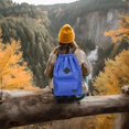 thumbnail image 6 of Drawstring Backpack Nylon Large Capacity, Lightweight Outdoor Sports Travel Backpack, Versatile Cinch Top Bag with Dry-Wet Separation for Swimming, Gym, Camping, and Hiking, 6 of 6