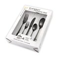 thumbnail image 2 of Black Silverware Set for 4, MDEALY 20 Piece Modern Flatware Utensil Set for 4, Include Dinner Knife,Dinner Forks,Dinner Spoons,Salad Forks,Teaspoons, Dishwasher Safe, 2 of 6