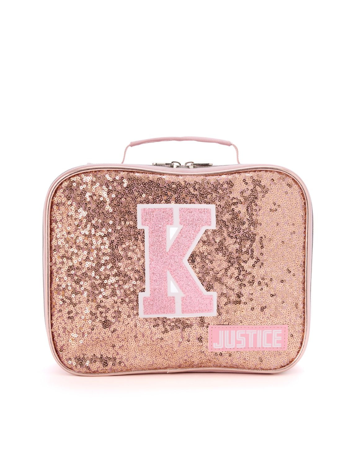 Purr-fectly Pink Glitter "K" Kitty Backpack Set