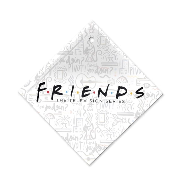 Friends: The TV Series (Friends Logo) StarFire Prints™ Glass Art SPSQU1040