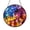 Acrylic 3.5 Inch, variant on Colorful Abstract Pattern Stained Glass Style Suncatcher Window Hanging, Mosaic Geometric Sun Catcher Ornament, Modern Decorative Window Art, Contemporary Window Hanging Gift