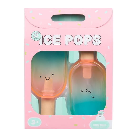 Little Tikes Sweet Spaces Playful Plates – Ice Pops, Play Kitchen Food, Ages 3