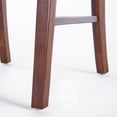 thumbnail image 3 of Noble House Montecito Modern Farmhouse 7 Piece Wood Dining Set, Natural Oak, Mahogany, 3 of 13