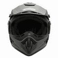 thumbnail image 4 of MMG Motorcycle Off-Road Helmet MX ATV Dirt Bike Matte Gray with Goggles (Medium) Model 30, 4 of 7